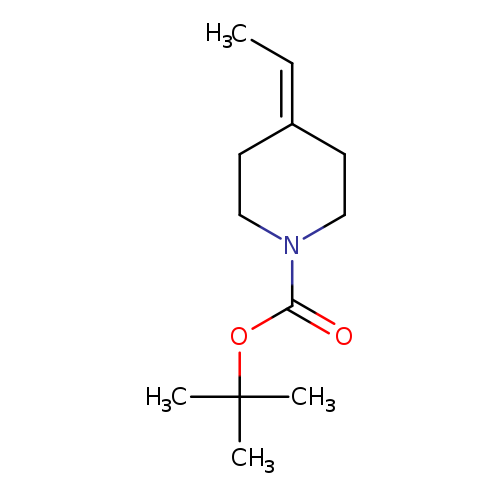 4-Ethylidene-​piperidine-​1-​carboxylic acid tert-​butyl ester