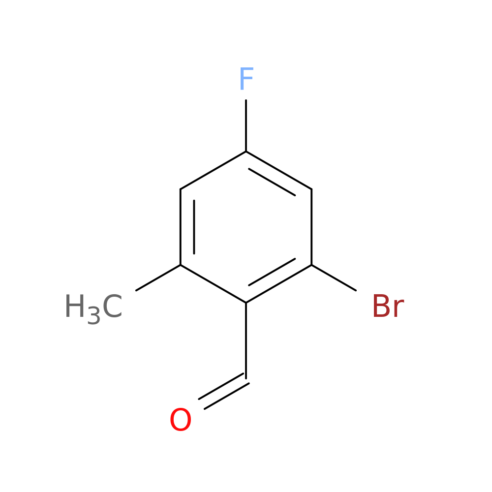 2-Bromo-4-fluoro-6-methylbenzaldehyde