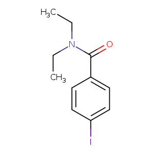 Benzamide, N,N-diethyl-4-iodo-