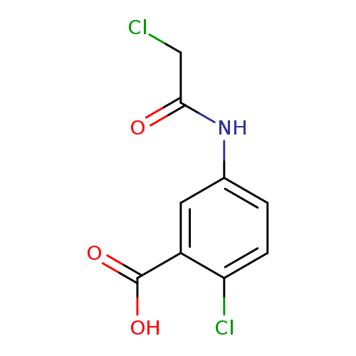 2-Chloro-5-(2-chloroacetamido)benzoic acid
