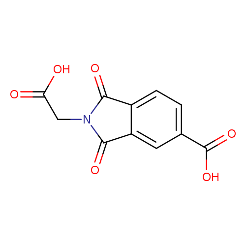 2-(Carboxymethyl)-1,3-dioxoisoindoline-5-carboxylic acid