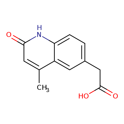 (4-Methyl-2-oxo-1,2-dihydroquinolin-6-yl)acetic acid