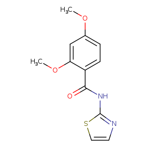 2,4-dimethoxy-N-(1,3-thiazol-2-yl)benzamide