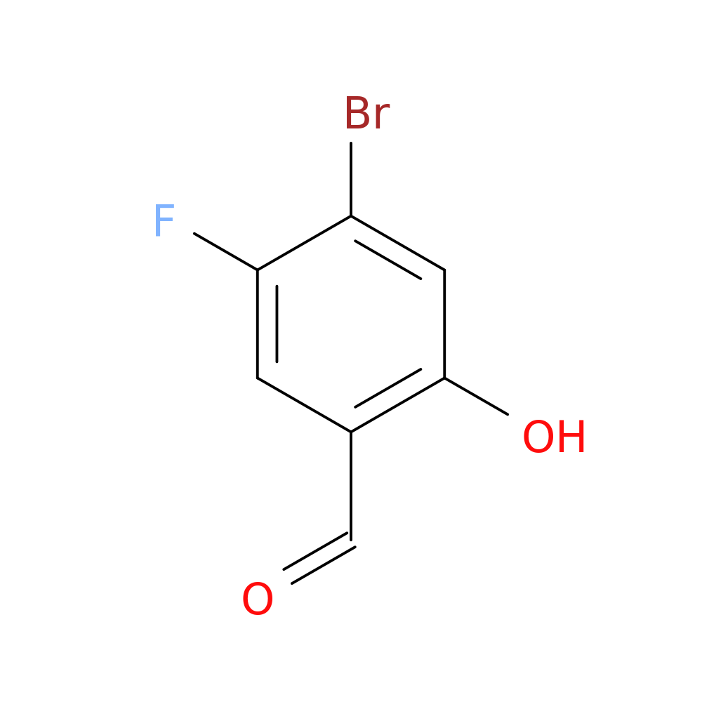 4-Bromo-5-fluoro-2-hydroxybenzaldehyde