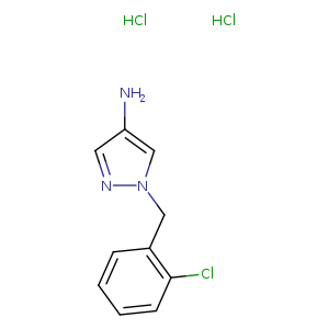 1-[(2-chlorophenyl)methyl]-1H-pyrazol-4-amine dihydrochloride