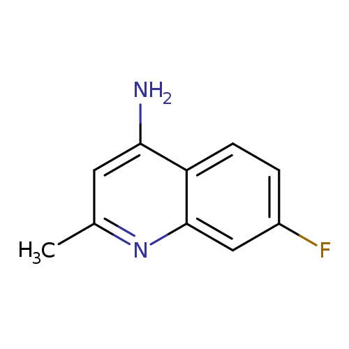 4-Amino-7-fluoro-2-methylquinoline