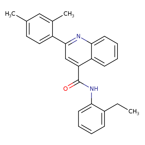 2-(2,4-dimethylphenyl)-N-(2-ethylphenyl)-4-quinolinecarboxamide