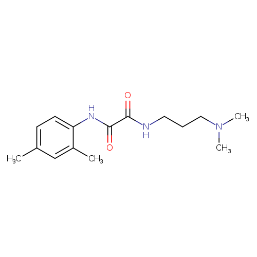 N-[3-(dimethylamino)propyl]-N'-(2,4-dimethylphenyl)ethanediamide
