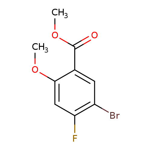 5-Bromo-4-fluoro-2-methoxy-benzoic acid methyl ester