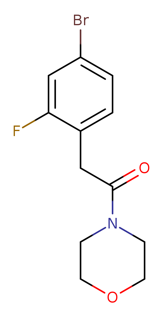 2-(4-Bromo-2-fluoro-phenyl)-1-morpholin-4-yl-ethanone
