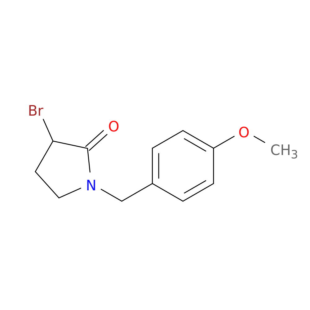 3-Bromo-1-(4-methoxybenzyl)pyrrolidin-2-one
