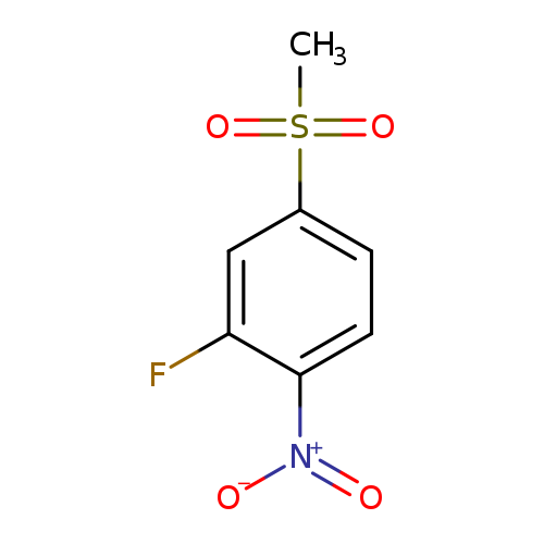 Benzene, 2-fluoro-4-(methylsulfonyl)-1-nitro-