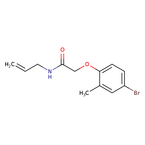 N-allyl-2-(4-bromo-2-methylphenoxy)acetamide