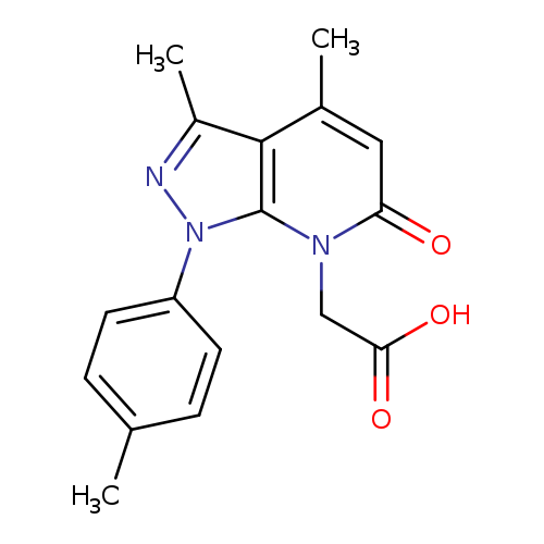 [3,4-Dimethyl-1-(4-methylphenyl)-6-oxo-1,6-dihydro-7h-pyrazolo[3,4-b]pyridin-7-yl]acetic acid
