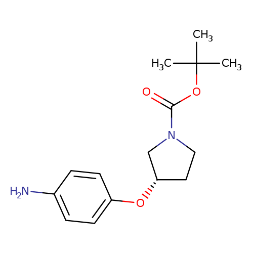 (S)-TERT-BUTYL 3-(4-AMINOPHENOXY)PYRROLIDINE-1-CARBOXYLATE