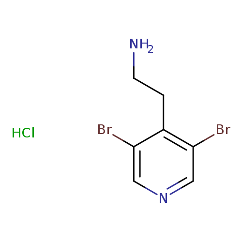 2-(3,5-dibromopyridin-4-yl)ethan-1-amine hydrochloride