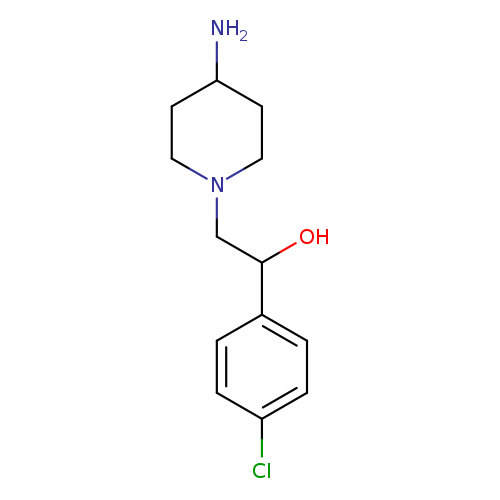 2-(4-Aminopiperidin-1-yl)-1-(4-chlorophenyl)ethanol