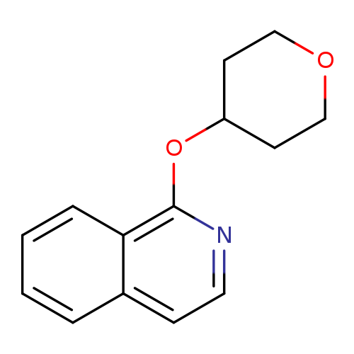1-(oxan-4-yloxy)isoquinoline