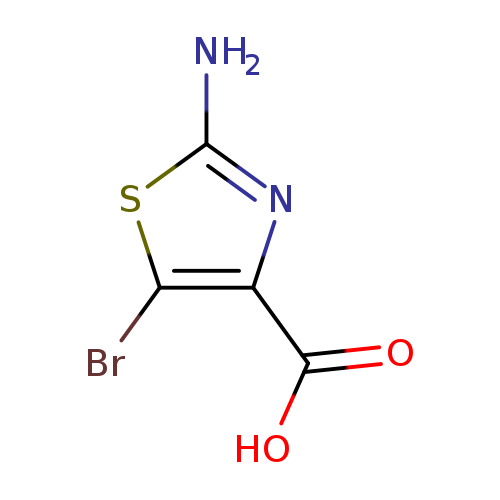 4-Thiazolecarboxylicacid, 2-amino-5-bromo-