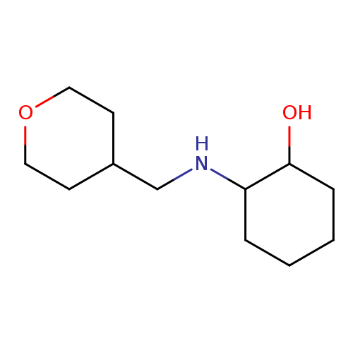2-[(oxan-4-ylmethyl)amino]cyclohexan-1-ol
