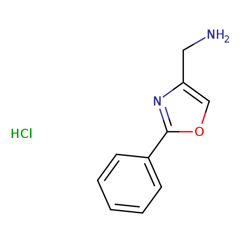 (2-Phenyl-1,3-oxazol-4-yl)methanamine hydrochloride