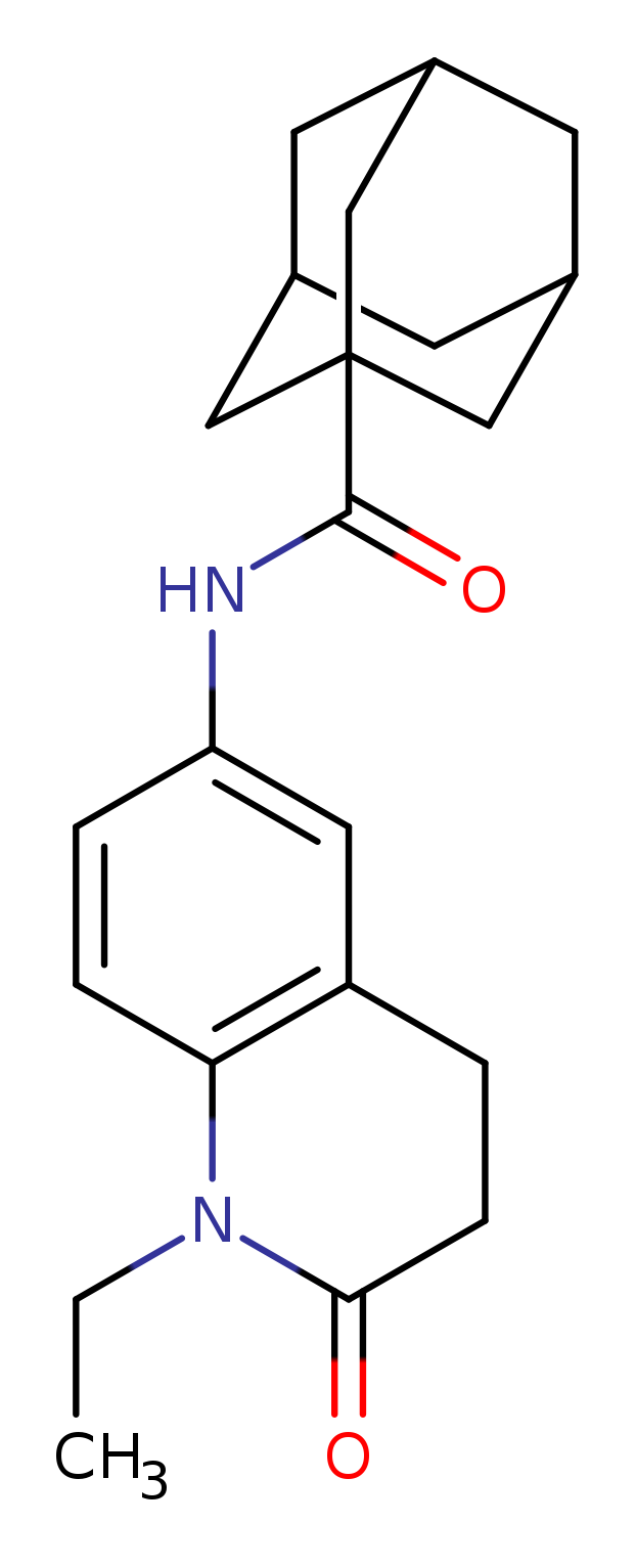 N-(1-ethyl-2-oxo-1,2,3,4-tetrahydroquinolin-6-yl)adamantane-1-carboxamide