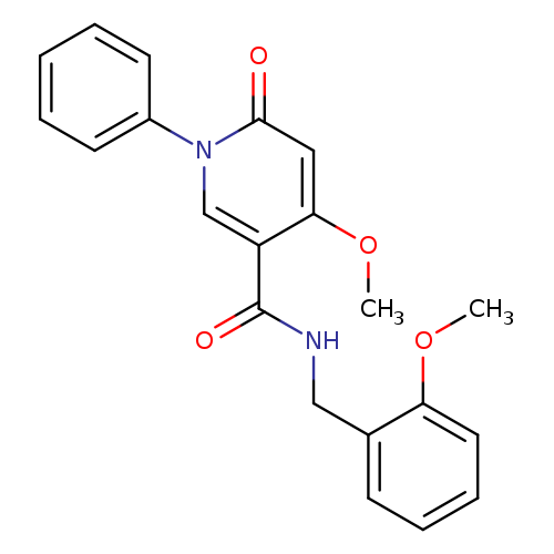 4-methoxy-N-[(2-methoxyphenyl)methyl]-6-oxo-1-phenyl-1,6-dihydropyridine-3-carboxamide
