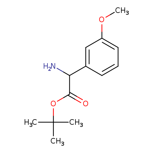 tert-butyl 2-amino-2-(3-methoxyphenyl)acetate