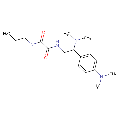 N'-[2-(dimethylamino)-2-[4-(dimethylamino)phenyl]ethyl]-N-propylethanediamide