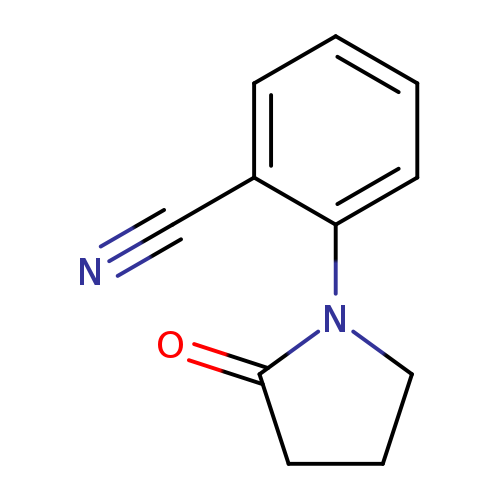 2-(2-oxopyrrolidin-1-yl)benzonitrile