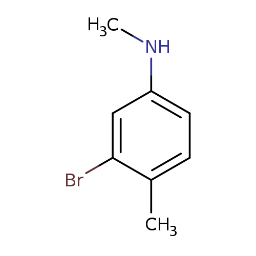 Benzenamine, 3-bromo-N,4-dimethyl-