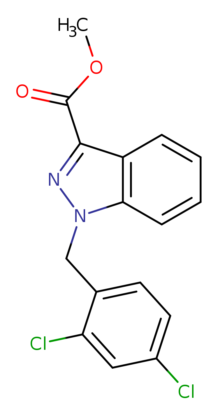 methyl 1-(2,4-dichlorobenzyl)-1H-indazole-3-carboxylate