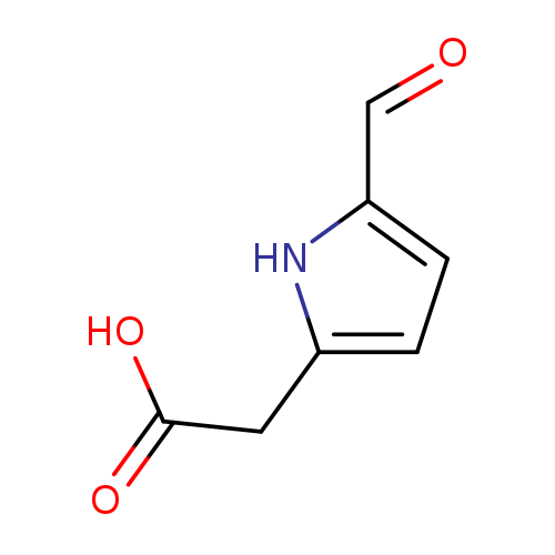 1H-Pyrrole-2-acetic acid, 5-formyl- (9CI)