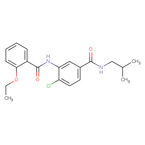4-chloro-3-[(2-ethoxybenzoyl)amino]-N-isobutylbenzamide