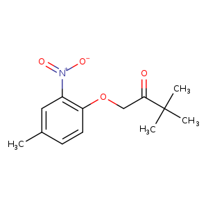 3,3-dimethyl-1-(4-methyl-2-nitrophenoxy)butan-2-one