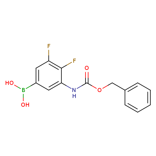(3-{[(Benzyloxy)carbonyl]amino}-4,5-difluorophenyl)boronic acid