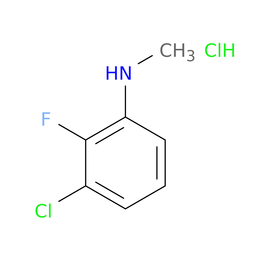 3-Chloro-2-fluoro-N-methylaniline hydrochloride