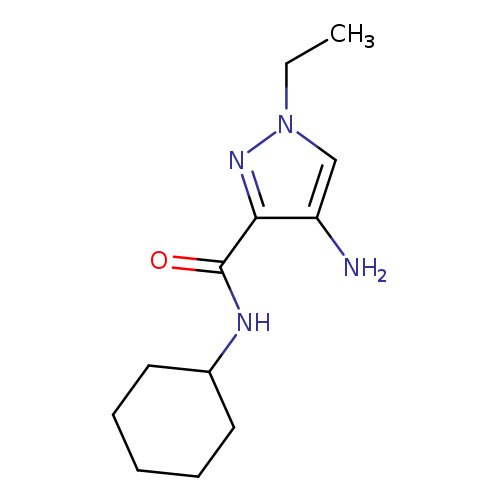 4-Amino-n-cyclohexyl-1-ethyl-1h-pyrazole-3-carboxamide