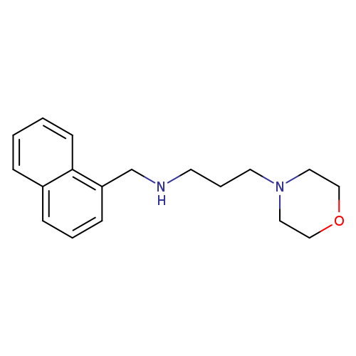 3-morpholino-N-(naphthalen-1-ylmethyl)propan-1-amine