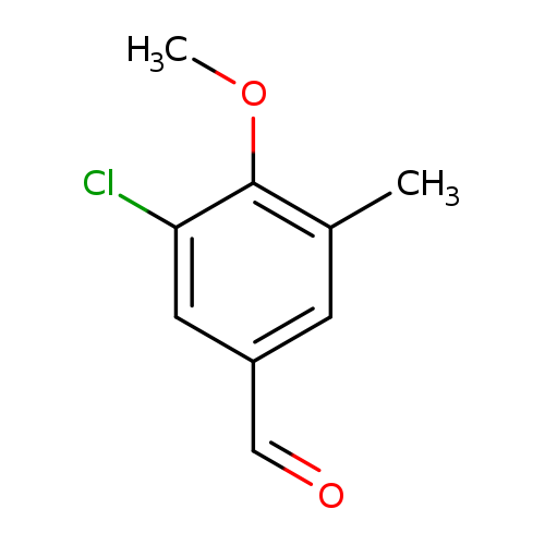 Benzaldehyde, 3-chloro-4-methoxy-5-methyl-