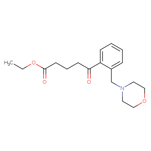 Ethyl 5-[2-(morpholinomethyl)phenyl]-5-oxovalerate