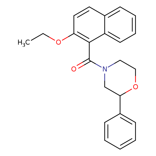 4-(2-ethoxynaphthalene-1-carbonyl)-2-phenylmorpholine