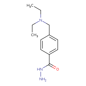 Benzoic acid, 4-[(diethylamino)methyl]-, hydrazide