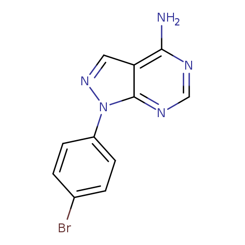 1-(4-Bromophenyl)-1H-pyrazolo[3,4-d]pyrimidin-4-amine