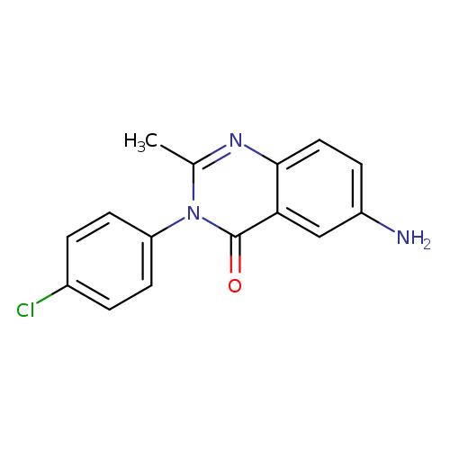 6-amino-3-(4-chlorophenyl)-2-methyl-3,4-dihydroquinazolin-4-one