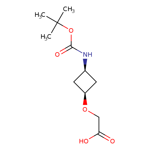 rac-2-[(1s,3s)-3-{[(tert-butoxy)carbonyl]amino}cyclobutoxy]acetic acid