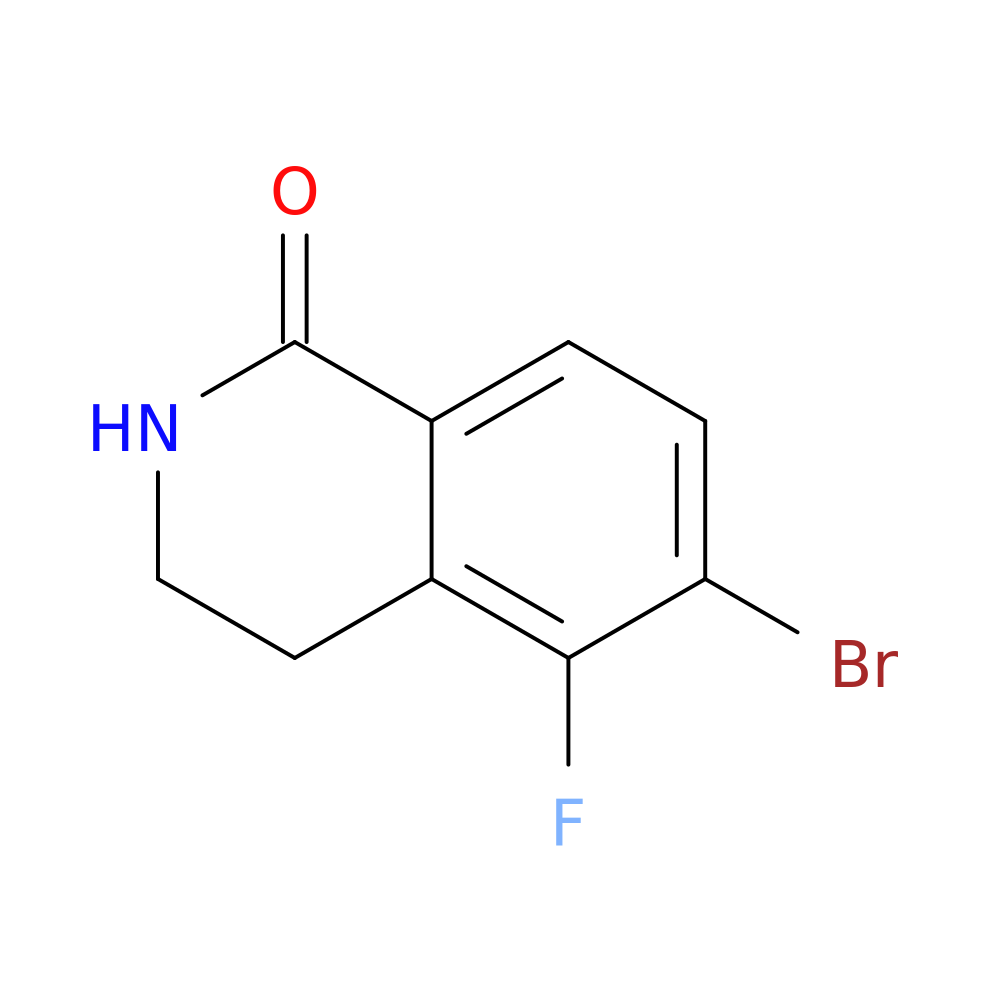 6-bromo-5-fluoro-1,2,3,4-tetrahydroisoquinolin-1-one