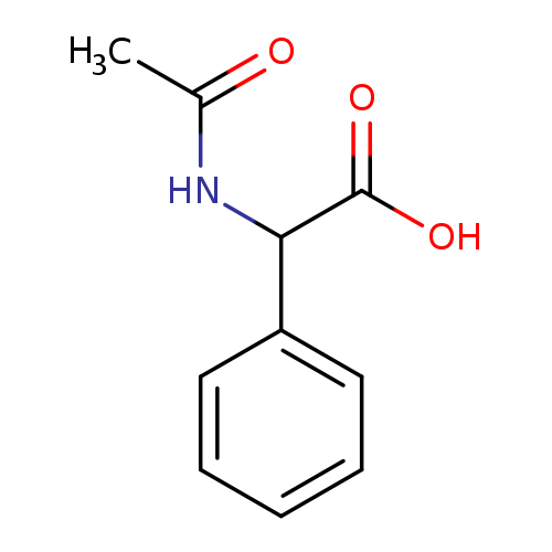 Benzeneacetic acid, α-(acetylamino)-