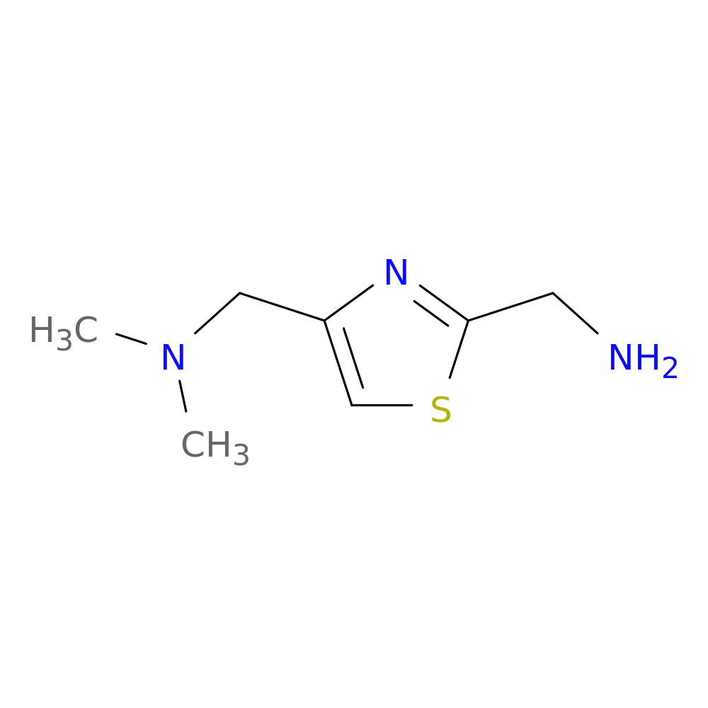 {4-[(dimethylamino)methyl]-1,3-thiazol-2-yl}methanamine