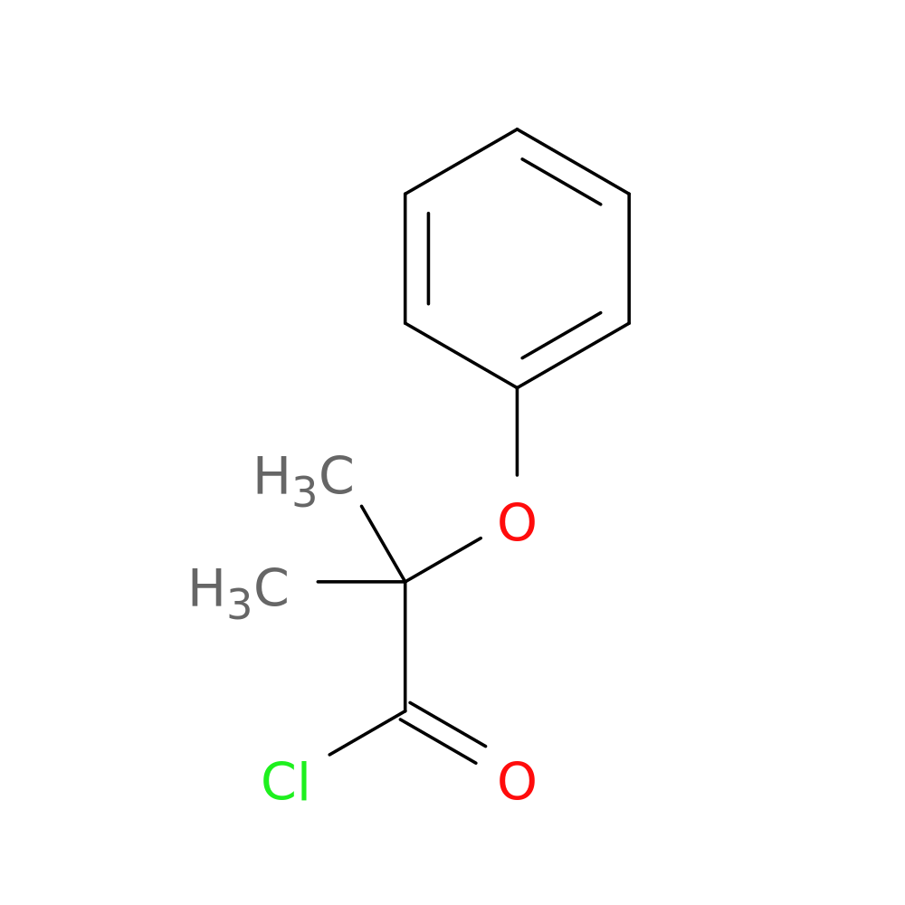 2-Methyl-2-phenoxypropanoyl chloride